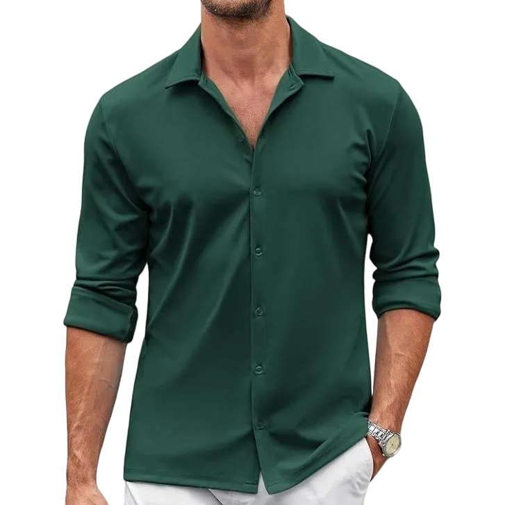 🔥Last Day 95% OFF🔥Men's Wrinkle-Free Dress Shirt