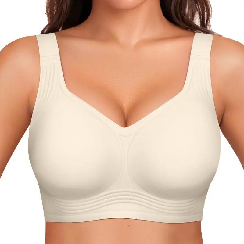 Women's Jelly Bra, Wireless Full-Coverage Everyday Bra