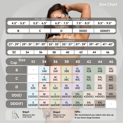 Women's Jelly Bra, Wireless Full-Coverage Everyday Bra