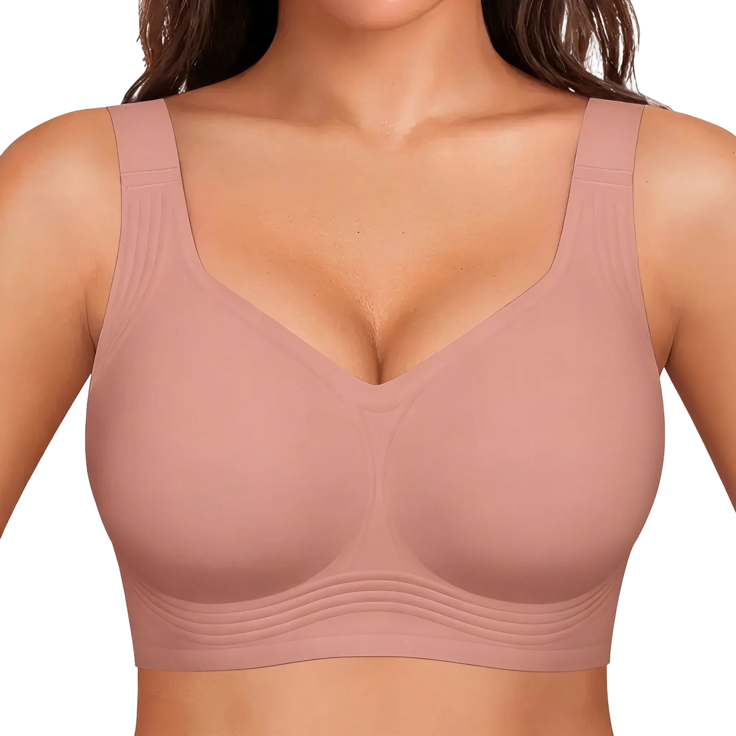 Women's Wireless Supportive Bra - Full Coverage Comfort