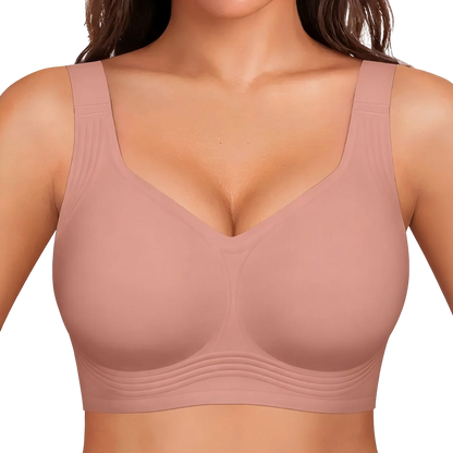 Women's Wireless Supportive Bra - Full Coverage Comfort