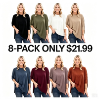 8-PACK (one of each color)